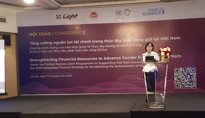 Buscan recursos financieros para promover la igualdad de género en Vietnam ảnh 2 Buscan recursos financieros para promover la igualdad de género en Vietnam ảnh 2