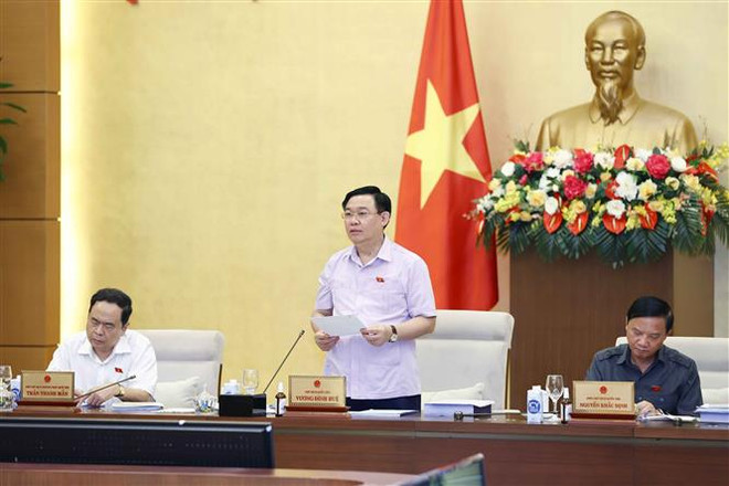 Comité Permanente de Asamblea Nacional de Vietnam concluye sesión de elaboración de leyes ảnh 1 Comité Permanente de Asamblea Nacional de Vietnam concluye sesión de elaboración de leyes ảnh 1
