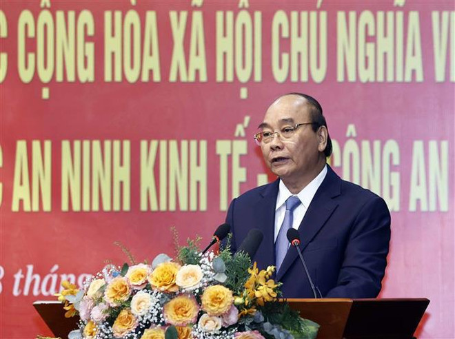 Presidente vietnamita exige garantizar desarrollo económico ảnh 2 Presidente vietnamita exige garantizar desarrollo económico ảnh 2