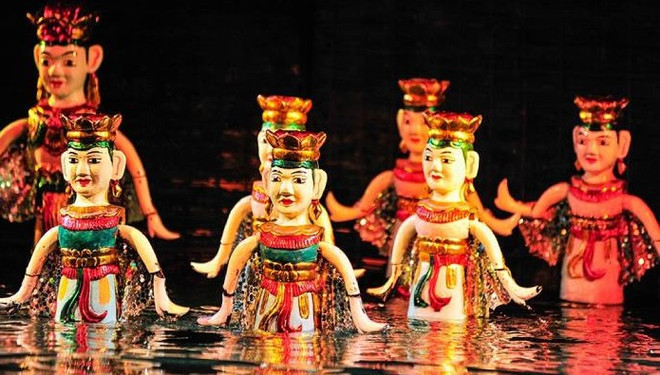 Promocionan arte tradicional de marionetas de agua vietnamitas en Corea del Sur ảnh 1
