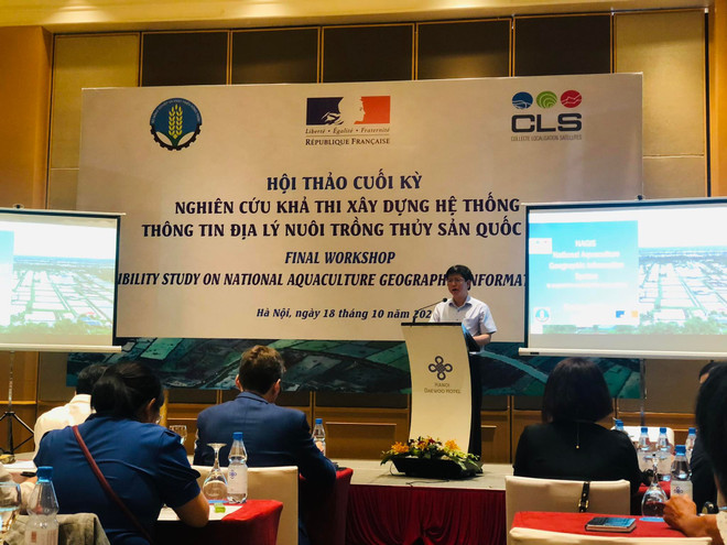 Francia apoya a Vietnam en construcción de sistema nacional de información geográfica acuícola ảnh 1 Francia apoya a Vietnam en construcción de sistema nacional de información geográfica acuícola ảnh 1