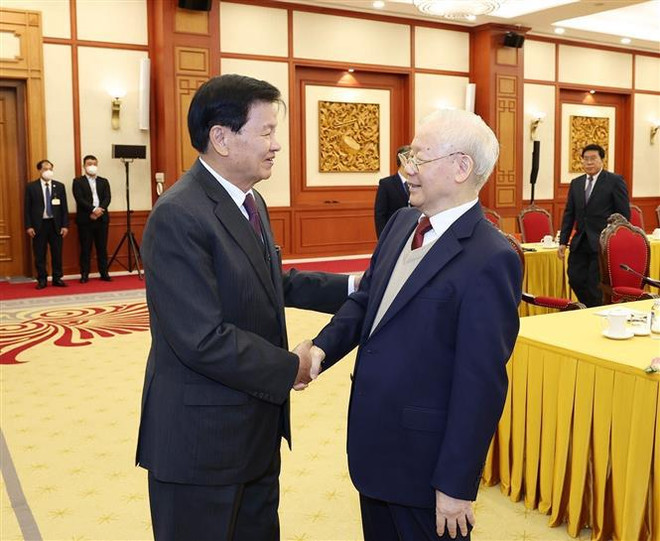 Vietnam y Laos continúan profundizando vínculos especiales ảnh 1 Vietnam y Laos continúan profundizando vínculos especiales ảnh 1