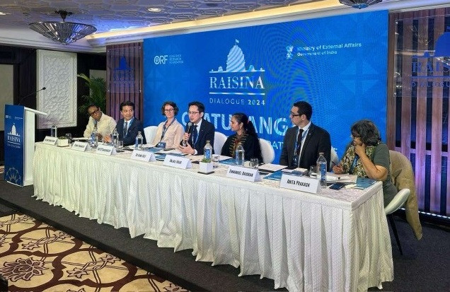 Vietnam participa en Diálogo Raisina 2024 en India ảnh 1 Vietnam participa en Diálogo Raisina 2024 en India ảnh 1