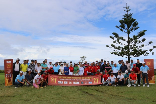 Torneo de golf en Australia recauda ayuda para niños de pocos recursos en Vietnam ảnh 1