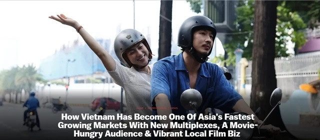 Vietnam, uno de los mercados cinematográficos de más rápido crecimiento de Asia ảnh 1 Vietnam, uno de los mercados cinematográficos de más rápido crecimiento de Asia ảnh 1