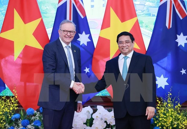 Nueva página de desarrollo para vínculos Vietnam-Australia ảnh 1 Nueva página de desarrollo para vínculos Vietnam-Australia ảnh 1