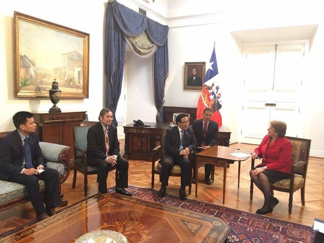 Desea Chile profundizar lazos multifacéticos con Vietnam ảnh 1 Desea Chile profundizar lazos multifacéticos con Vietnam ảnh 1