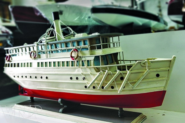 Fabrican barcos en miniatura en Vietnam para exportación ảnh 7 Fabrican barcos en miniatura en Vietnam para exportación ảnh 7