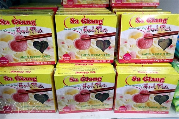 Galletitas de gambas de Sa Giang ảnh 11