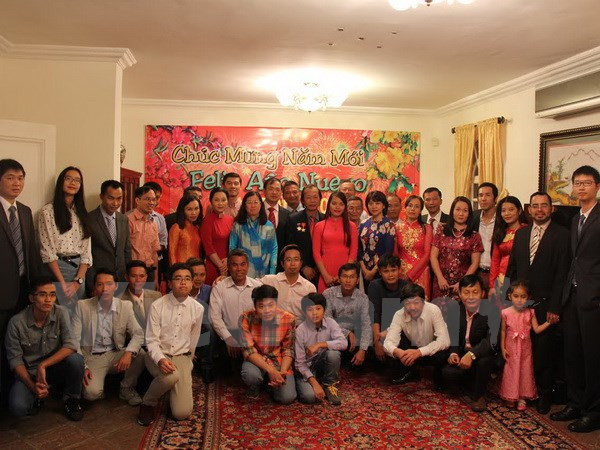 Vietnamitas en Venezuela gozan de ambiente de Año Nuevo Lunar ảnh 1 Vietnamitas en Venezuela gozan de ambiente de Año Nuevo Lunar ảnh 1