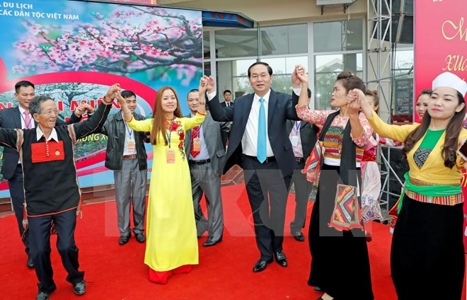 Vietnam prioriza asuntos de nacionalidades, afirma presidente ảnh 1 Vietnam prioriza asuntos de nacionalidades, afirma presidente ảnh 1