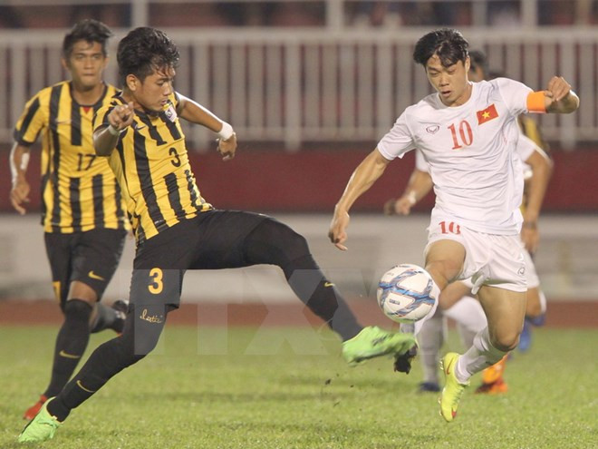 Selección de futbol Sub-23 de Vietnam se impone ante Malasia ảnh 1 Selección de futbol Sub-23 de Vietnam se impone ante Malasia ảnh 1