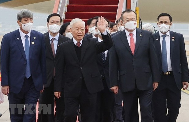 Especialistas chinos destacan importancia de visita del máximo dirigente partidista vietnamita ảnh 1 Especialistas chinos destacan importancia de visita del máximo dirigente partidista vietnamita ảnh 1