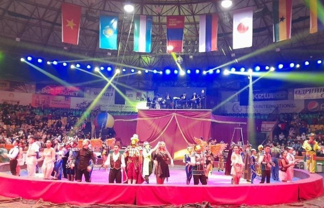 Vietnam participa en festival internacional de circo en Mongolia ảnh 1 Vietnam participa en festival internacional de circo en Mongolia ảnh 1