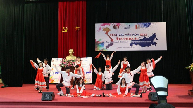 Festival cultural "Multicolor Vietnam-Rusia" 2022 atrae más de mil estudiantes ảnh 1 Festival cultural "Multicolor Vietnam-Rusia" 2022 atrae más de mil estudiantes ảnh 1
