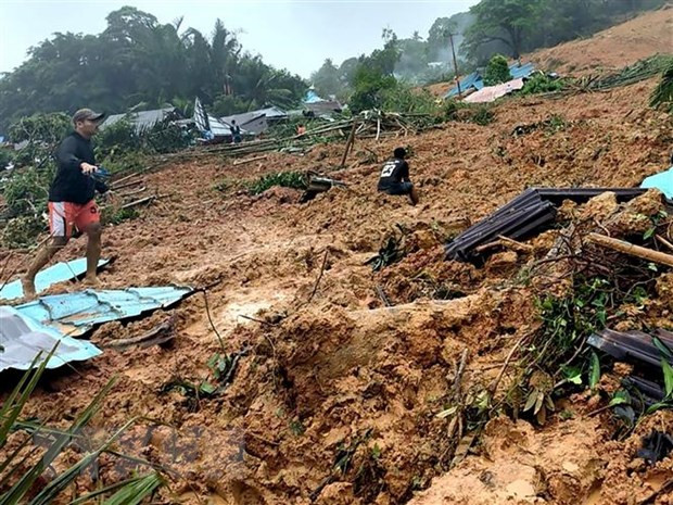 Aumenta número de muertos por deslizamientos de tierra en Indonesia ảnh 1 Aumenta número de muertos por deslizamientos de tierra en Indonesia ảnh 1