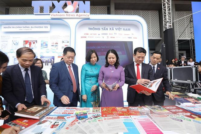 Inauguran Festival Nacional de Prensa de Vietnam 2023 ảnh 2 Inauguran Festival Nacional de Prensa de Vietnam 2023 ảnh 2