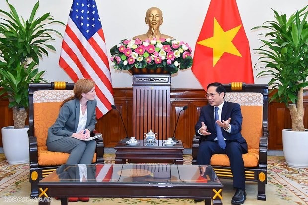 Canciller vietnamita aprecia eficiencia de cooperación y apoyo de USAID ảnh 1 Canciller vietnamita aprecia eficiencia de cooperación y apoyo de USAID ảnh 1