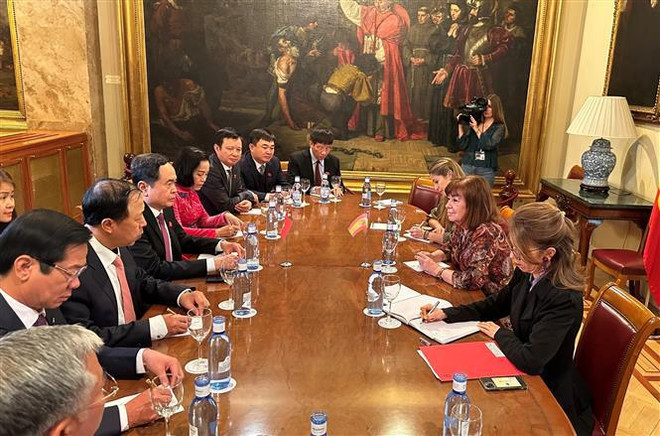 Vietnam y España promueven nexos de cooperación parlamentaria ảnh 2 Vietnam y España promueven nexos de cooperación parlamentaria ảnh 2