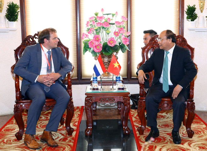 Premier de Vietnam aspira a aprender experiencias de Países Bajos en respuesta al cambio climático ảnh 1 Premier de Vietnam aspira a aprender experiencias de Países Bajos en respuesta al cambio climático ảnh 1