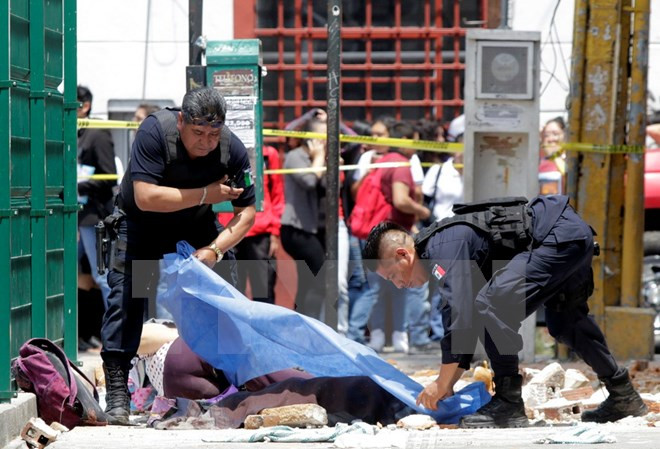 Vietnam expresa solidaridad con Méxito ante consecuencias de sismo ảnh 1 Vietnam expresa solidaridad con Méxito ante consecuencias de sismo ảnh 1