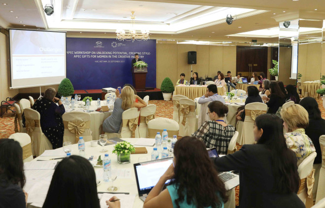 Funcionarios del APEC debaten sobre participación de mujeres en negocios inclusivos ảnh 1 Funcionarios del APEC debaten sobre participación de mujeres en negocios inclusivos ảnh 1