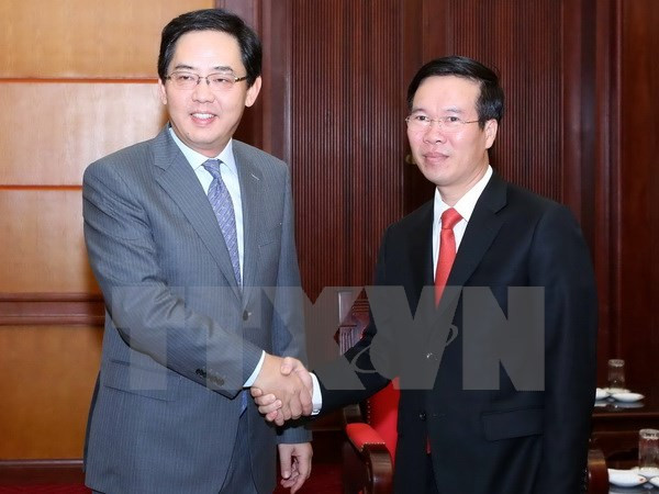 Celebran en Hanoi aniversario del Día Nacional de China ảnh 1 Celebran en Hanoi aniversario del Día Nacional de China ảnh 1