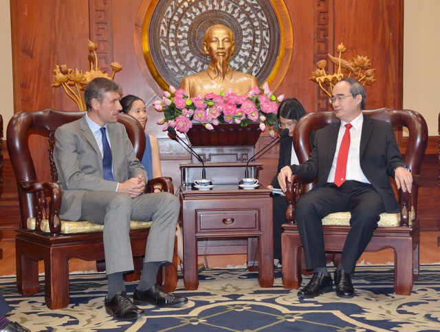 Firmas británicas desean ampliar operaciones en Ciudad Ho Chi Minh ảnh 1 Firmas británicas desean ampliar operaciones en Ciudad Ho Chi Minh ảnh 1