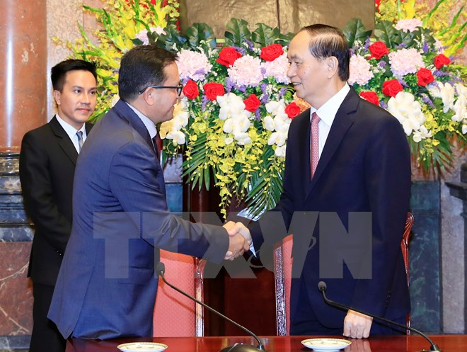 Presidente vietnamita respalda actividades de Cruz Roja y Medialuna Roja ảnh 1 Presidente vietnamita respalda actividades de Cruz Roja y Medialuna Roja ảnh 1