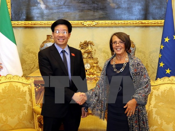 Parlamentos de Vietnam e Italia estrechan lazos ảnh 1 Parlamentos de Vietnam e Italia estrechan lazos ảnh 1