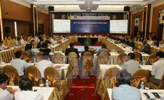 Economías de APEC intercambian experiencias en enfrentamiento a desastres naturales ảnh 1 Economías de APEC intercambian experiencias en enfrentamiento a desastres naturales ảnh 1