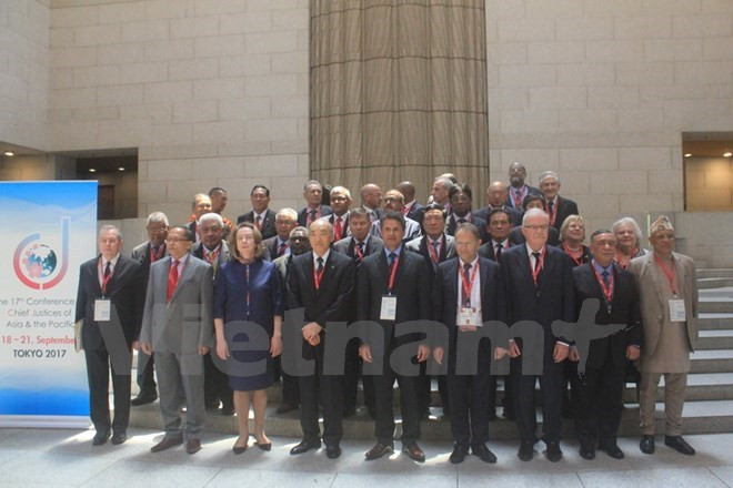 Participa Vietnam en conferencia de presidentes de tribunales de Asia- Pacífico ảnh 1 Participa Vietnam en conferencia de presidentes de tribunales de Asia- Pacífico ảnh 1