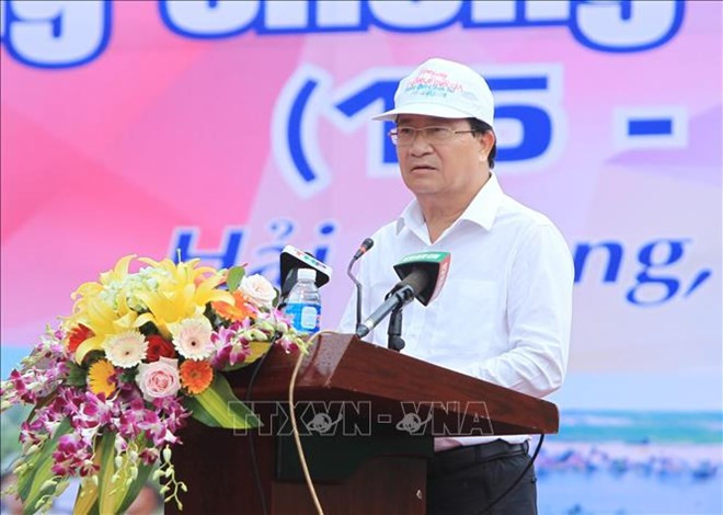 Lanzan en Vietnam Semana Nacional de Prevención de Desastres Naturales-2019 ảnh 1 Lanzan en Vietnam Semana Nacional de Prevención de Desastres Naturales-2019 ảnh 1