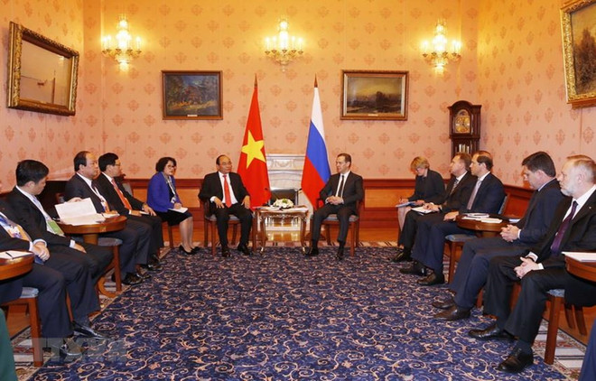 Visita del primer ministro vietnamita a Rusia ratifica importancia de los nexos bilaterales ảnh 1 Visita del primer ministro vietnamita a Rusia ratifica importancia de los nexos bilaterales ảnh 1