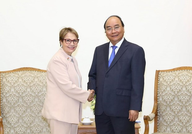 Primer ministro de Vietnam recibe a ministra de Agricultura de Brasil ảnh 1 Primer ministro de Vietnam recibe a ministra de Agricultura de Brasil ảnh 1