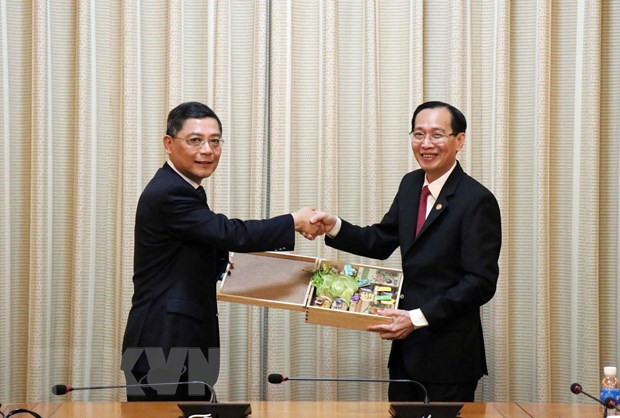 Fortalecen cooperación entre ciudades vietnamita y china ảnh 1 Fortalecen cooperación entre ciudades vietnamita y china ảnh 1