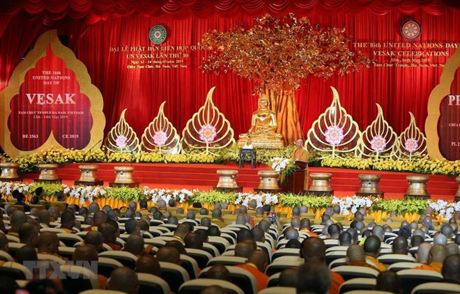 Clausuran en Vietnam Día de Vesak de las Naciones Unidas ảnh 1 Clausuran en Vietnam Día de Vesak de las Naciones Unidas ảnh 1
