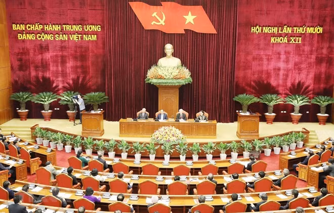 Emiten comunicado sobre el décimo pleno del Comité Central del PCV ảnh 1 Emiten comunicado sobre el décimo pleno del Comité Central del PCV ảnh 1