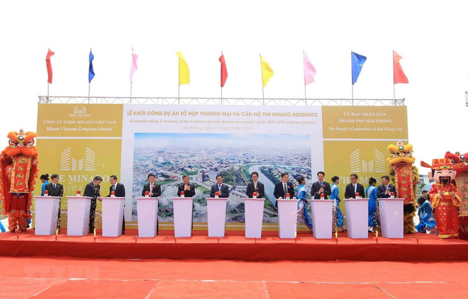 Ejecutan en ciudad vietnamita de Hai Phong amplio programa constructivo ảnh 1 Ejecutan en ciudad vietnamita de Hai Phong amplio programa constructivo ảnh 1