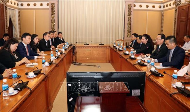 Impulsan cooperación entre Ciudad Ho Chi Minh y Singapur ảnh 1 Impulsan cooperación entre Ciudad Ho Chi Minh y Singapur ảnh 1