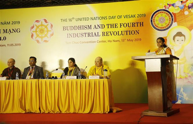 Celebran en Vietnam seminario sobre el budismo y la cuarta revolución industrial ảnh 1 Celebran en Vietnam seminario sobre el budismo y la cuarta revolución industrial ảnh 1