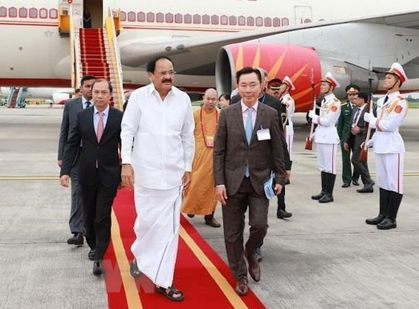 India profundizará las relaciones con Vietnam, afirma vicepresidente Venkaiah Naidu ảnh 1