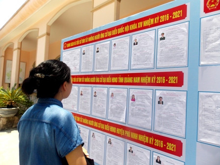 Celebra Quang Nam sufragio anticipado para garantizar derechos civiles ảnh 1 Celebra Quang Nam sufragio anticipado para garantizar derechos civiles ảnh 1