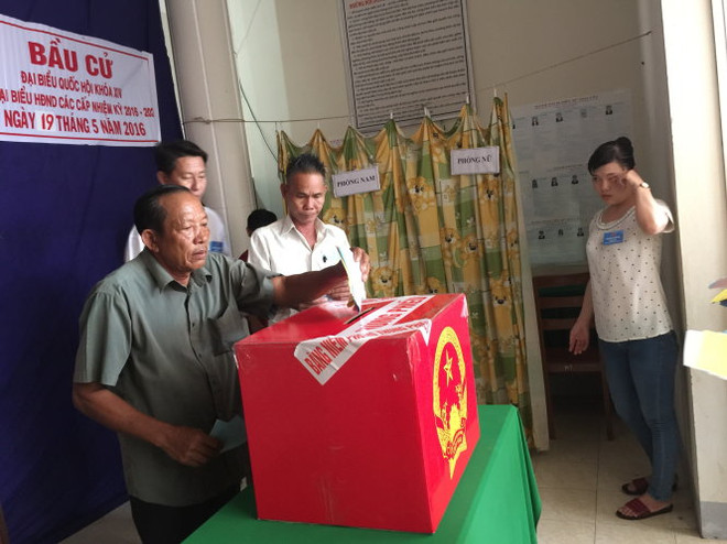 Organizan votaciones tempranas en comuna insular de Kien Giang ảnh 1 Organizan votaciones tempranas en comuna insular de Kien Giang ảnh 1