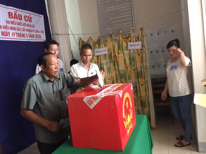 Organizan votaciones tempranas en comuna insular de Kien Giang ảnh 1