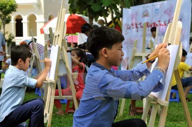 Convocan concurso pictórico sobre amistad Vietnam - Cuba ảnh 1