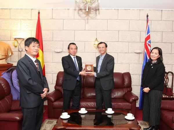 Visita Australia delegación de organización de masas de Vietnam ảnh 1