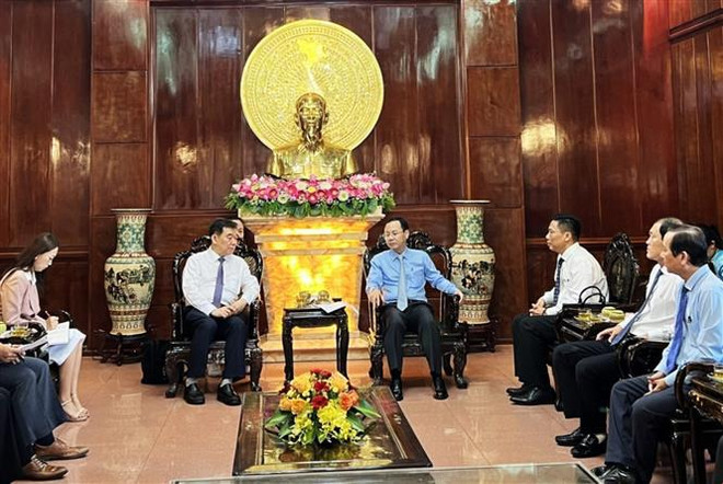 Can Tho promueve cooperación con socios surcoreanos en producción industrial a gran escala ảnh 1