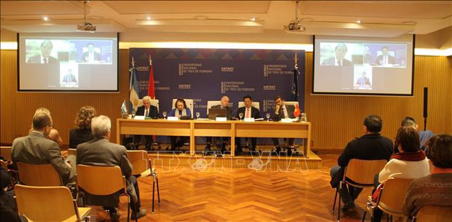 Celebran conferencia por 50 años de relaciones Vietnam - Argentina ảnh 1 Celebran conferencia por 50 años de relaciones Vietnam - Argentina ảnh 1