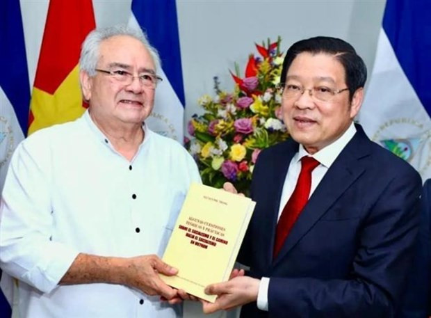 Delegación partidista vietnamita visita Nicaragua para fomentar vínculos bilaterales ảnh 1 Delegación partidista vietnamita visita Nicaragua para fomentar vínculos bilaterales ảnh 1